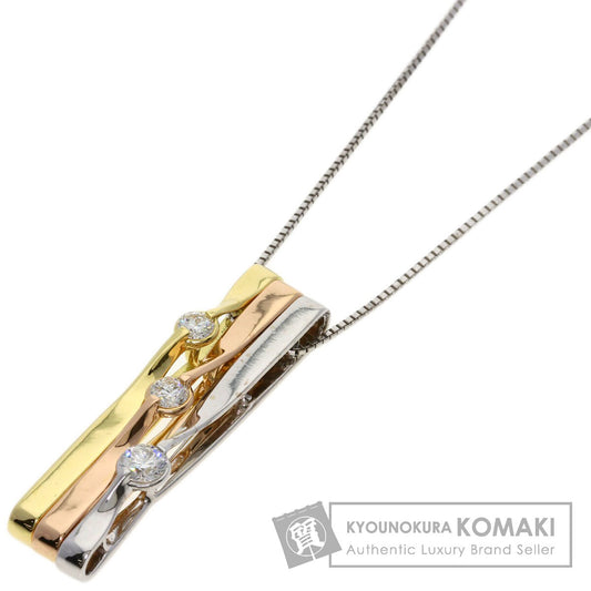 タサキ ダイヤモンド 3カラー ネックレス 中古 商品画像1