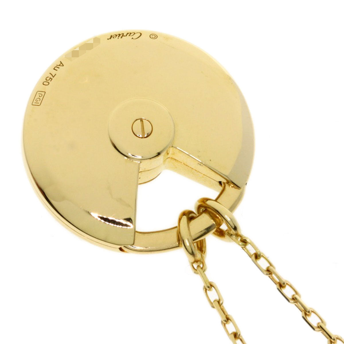 カルティエ アミュレット ドゥ カルティエ SM シェル ダイヤモンド ネックレス 中古 商品画像3