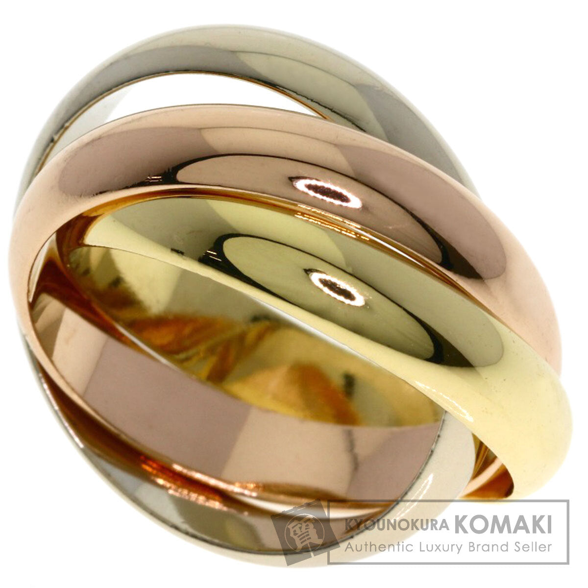 カルティエ トリニティ #52 リング・指輪 中古 商品画像1