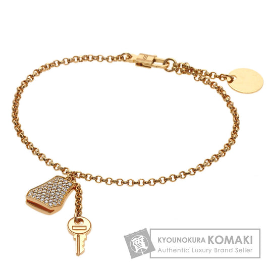 エルメス ケリー クロシェット PM ダイヤモンド ブレスレット 中古 商品画像1