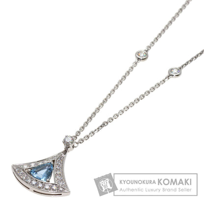 ブルガリ ディーヴァ ドリーム アクアマリン ダイヤモンド ネックレス 中古 商品画像1
