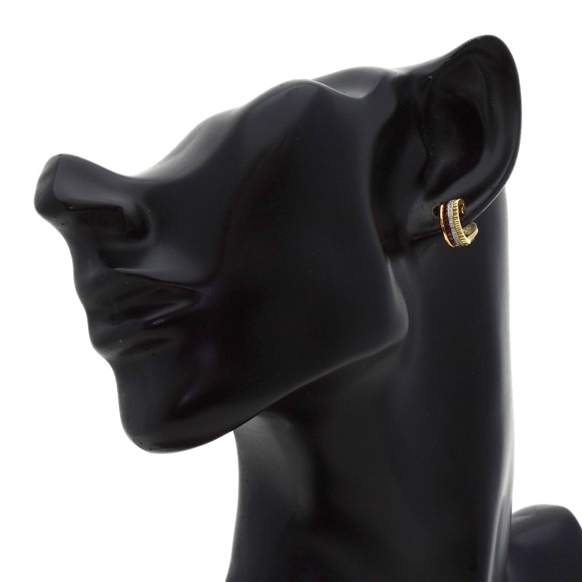 ブシュロン キャトル クラシック ダイヤモンド 片方のみ イヤリング 中古 商品画像6