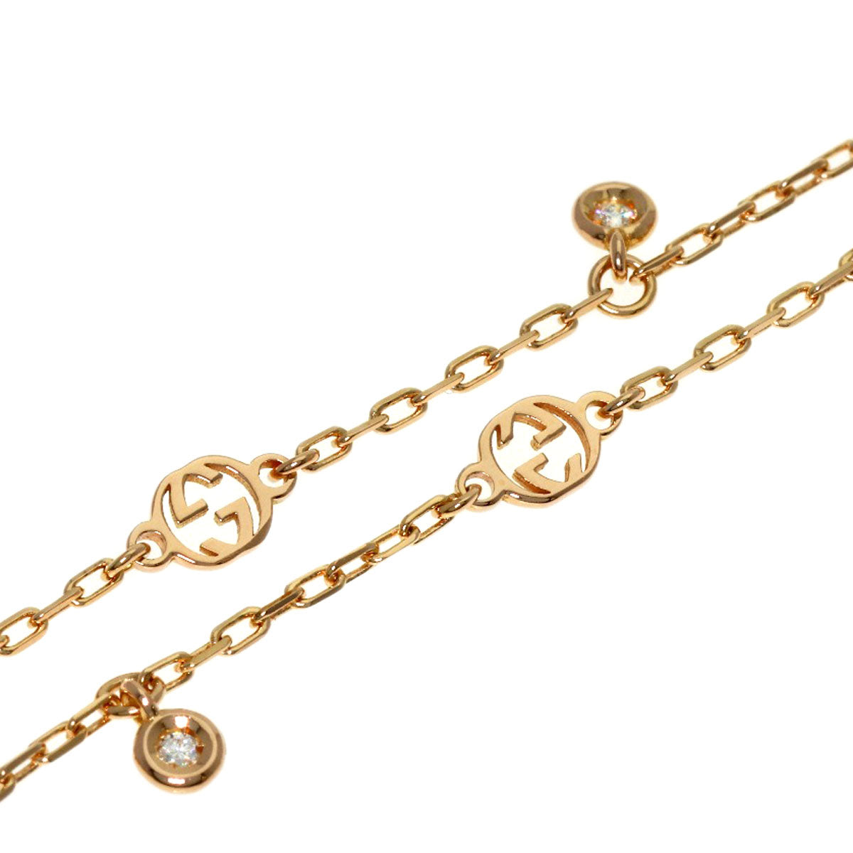 グッチ インター ロッキング ダイヤモンド #17 ブレスレット 中古 商品画像7