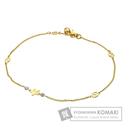 グッチ インターロッキング スター ダイヤモンド #17 ブレスレット 中古 商品画像1