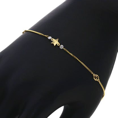 グッチ インターロッキング スター ダイヤモンド #17 ブレスレット 中古 商品画像6