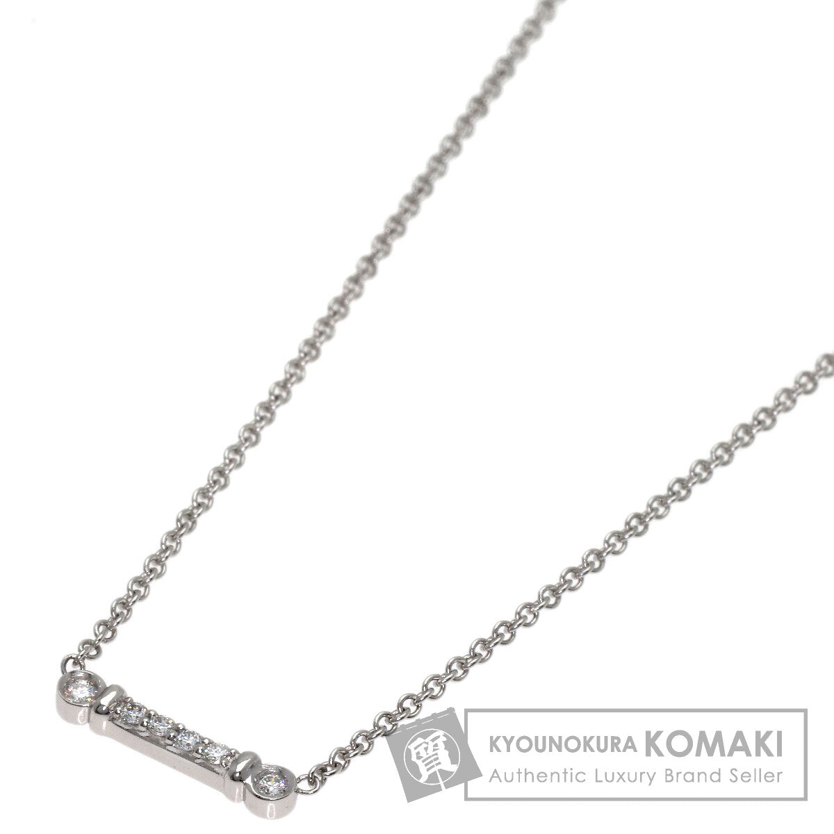 ティファニー フルール ド リス ダイヤモンド ネックレス 中古 商品画像1