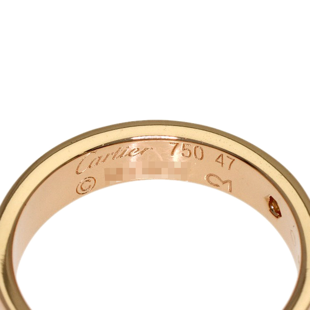 カルティエ ミニ ラブリング 1P ダイヤモンド #47 リング・指輪 中古 商品画像6
