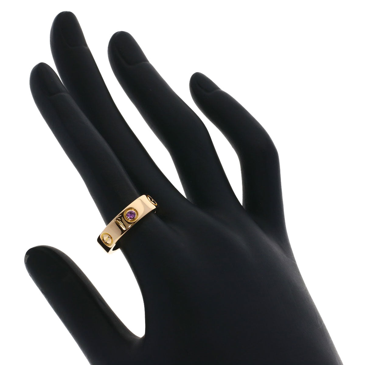 カルティエ ラブリング 1PS サファイア #53 リング・指輪 中古 商品画像7