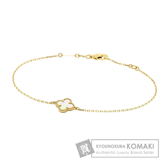 ヴァンクリーフ＆アーペル スウィート アルハンブラ シェル ブレスレット 中古 商品画像1