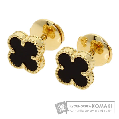 ヴァンクリーフ＆アーペル スウィート アルハンブラ オニキス ピアス 中古 商品画像1