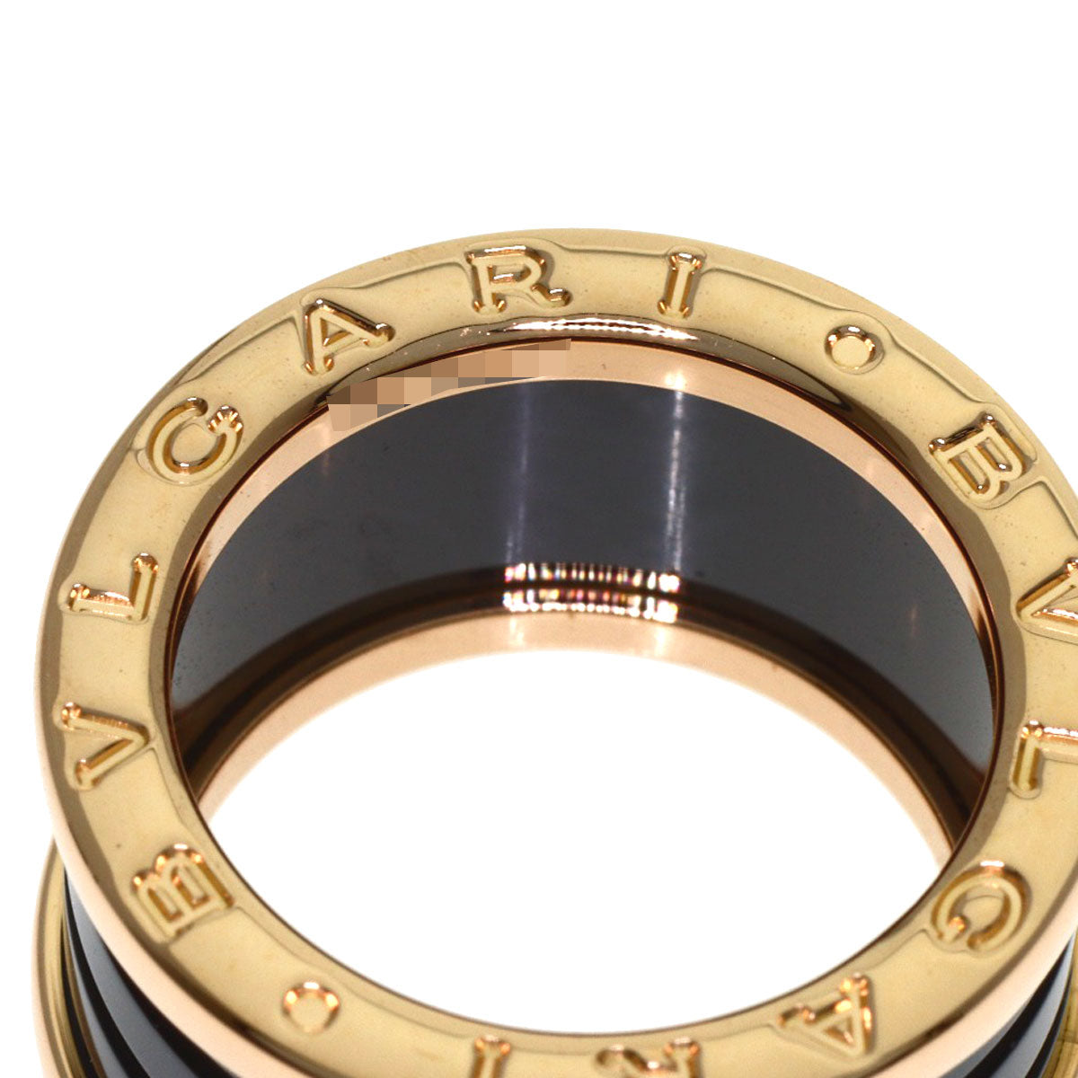 ブルガリ B-zero1 ビーゼロワン 4バンド 黒セラミック #51 リング・指輪 中古 商品画像6