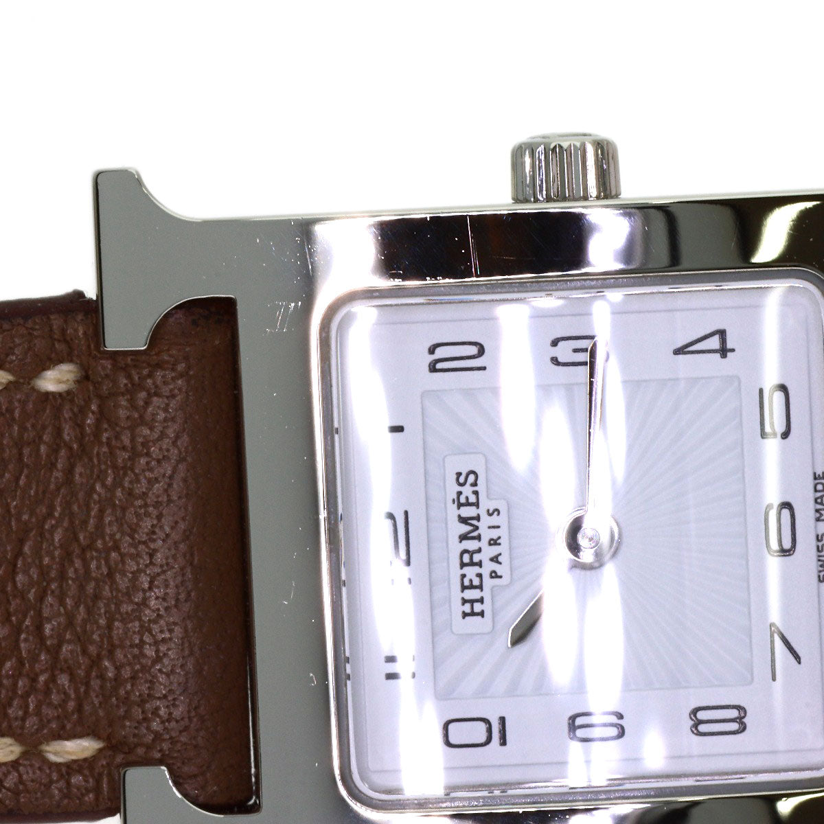 エルメス HH1.210 Hウォッチ 腕時計 中古 商品画像12