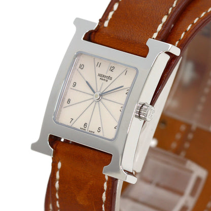 エルメス HH1.210 Hウォッチ ドゥブルトゥール 腕時計 中古 商品画像4