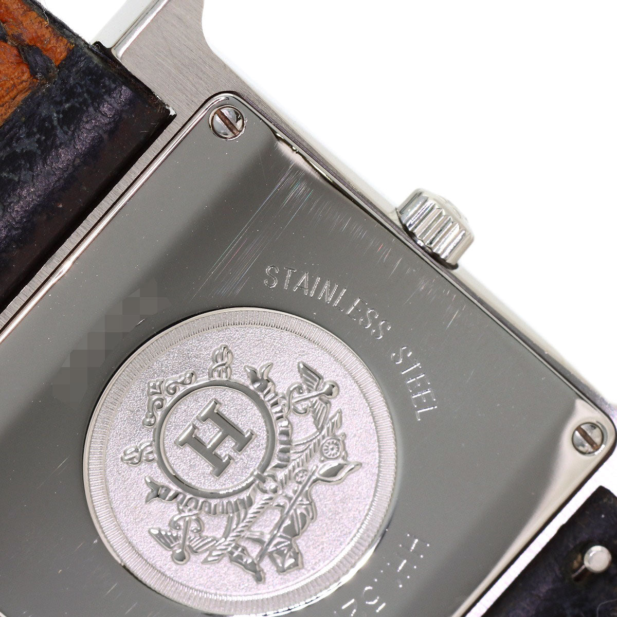 エルメス HH1.521 Hウォッチ ブラックラッカー 腕時計 中古 商品画像16