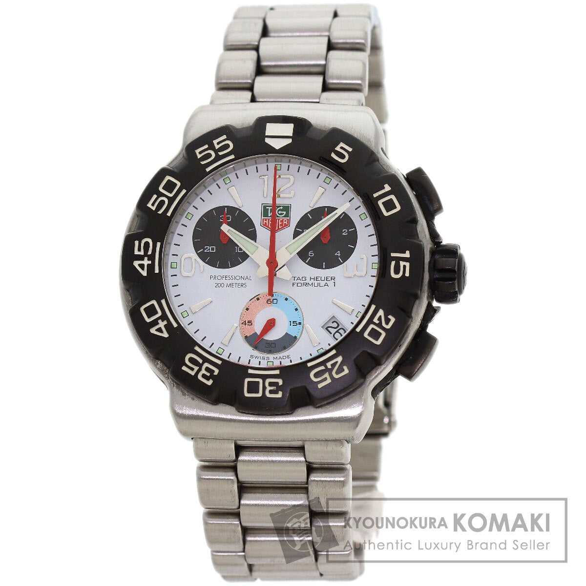 タグホイヤー CAC1111 フォーミュラ1 クロノグラフ 腕時計 中古 商品画像1