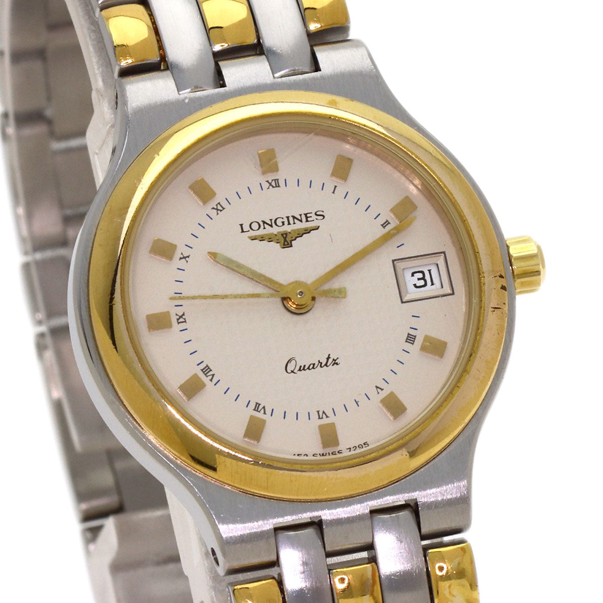 ロンジン 7295 ラウンドフェイス 腕時計 中古 商品画像5