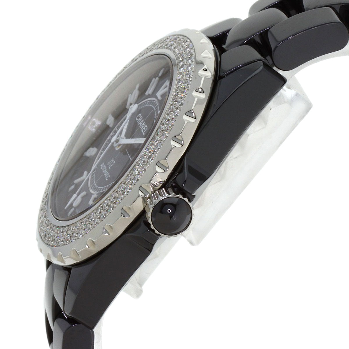 シャネル H0950 J12 38mm 2重 ダイヤモンドベゼル 腕時計 中古 商品画像6