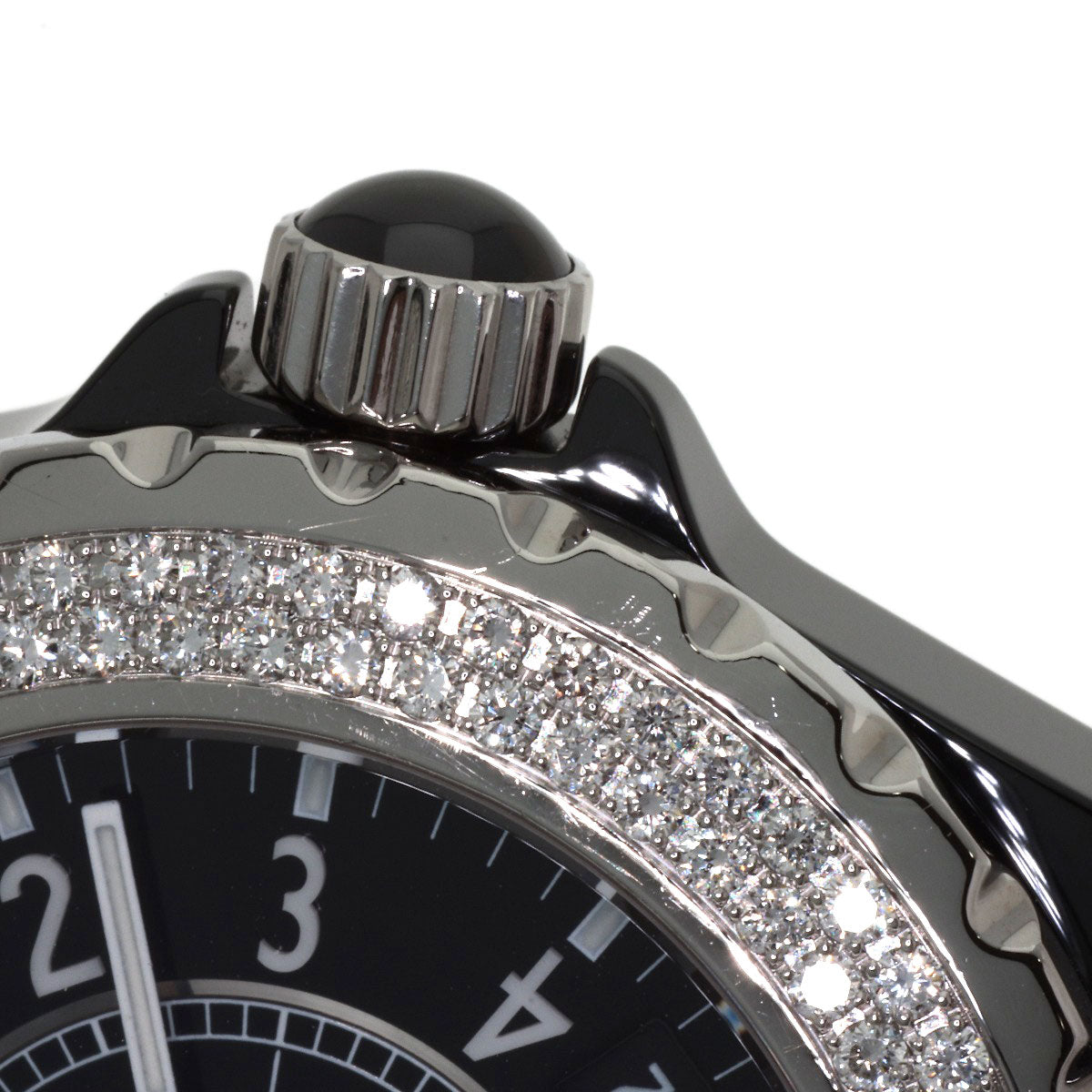 シャネル H0950 J12 38mm 2重 ダイヤモンドベゼル 腕時計 中古 商品画像9