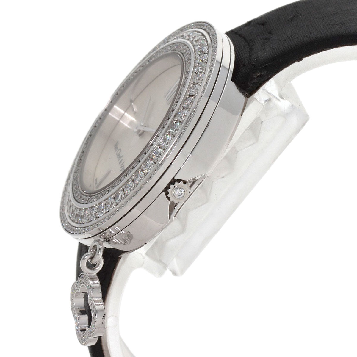 ヴァンクリーフ＆アーペル VCARM95300 チャームウォッチ 32mm 3重 ダイヤモンドベゼル 腕時計 中古 商品画像6