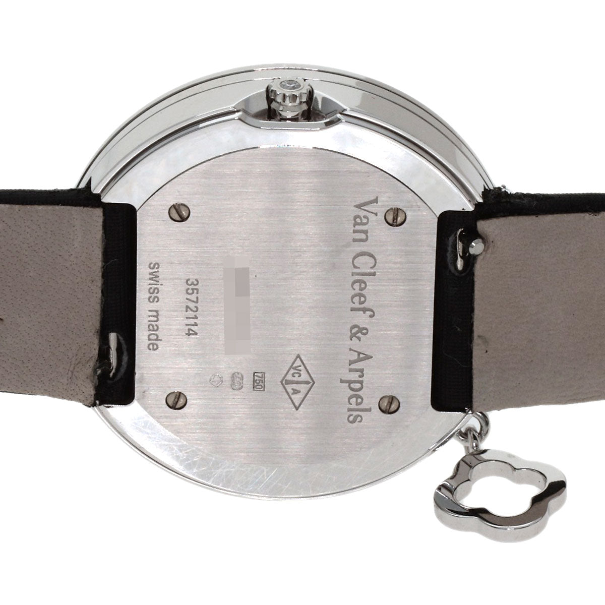 ヴァンクリーフ＆アーペル VCARM95300 チャームウォッチ 32mm 3重 ダイヤモンドベゼル 腕時計 中古 商品画像7