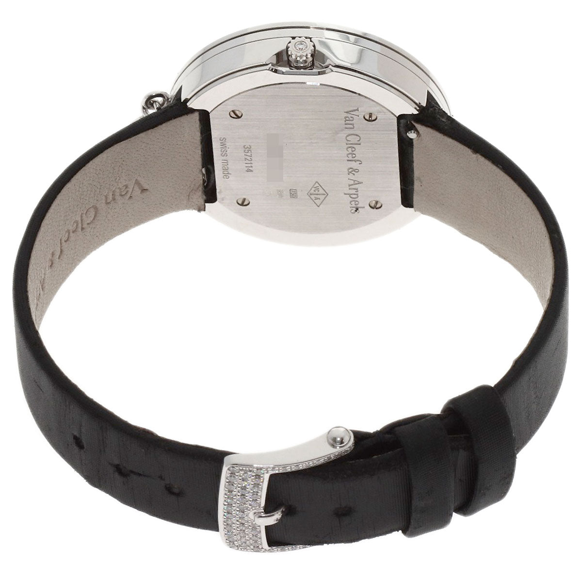 ヴァンクリーフ＆アーペル VCARM95300 チャームウォッチ 32mm 3重 ダイヤモンドベゼル 腕時計 中古 商品画像8