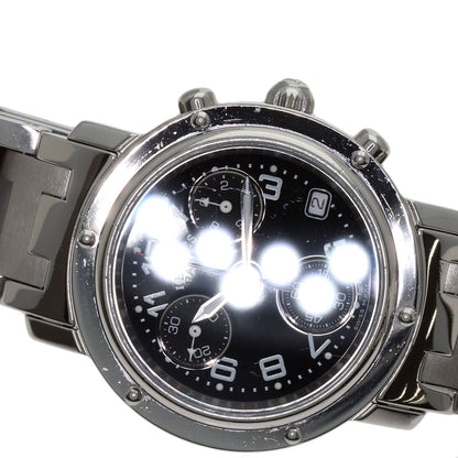 エルメス CL1.310 クリッパー クロノグラフ 腕時計 中古 商品画像11