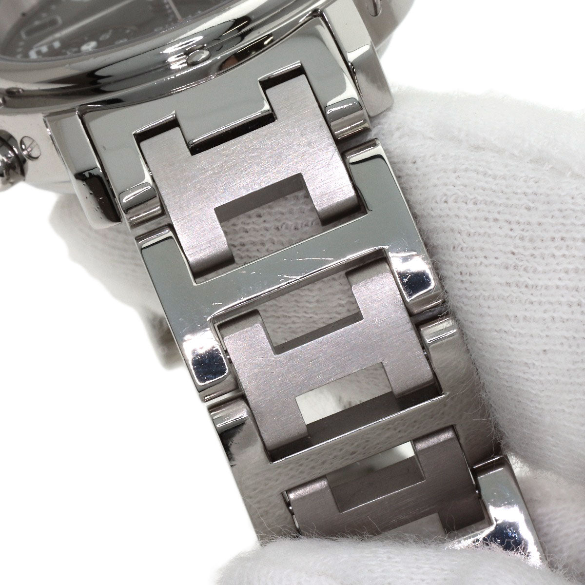 エルメス CL1.310 クリッパー クロノグラフ 腕時計 中古 商品画像12