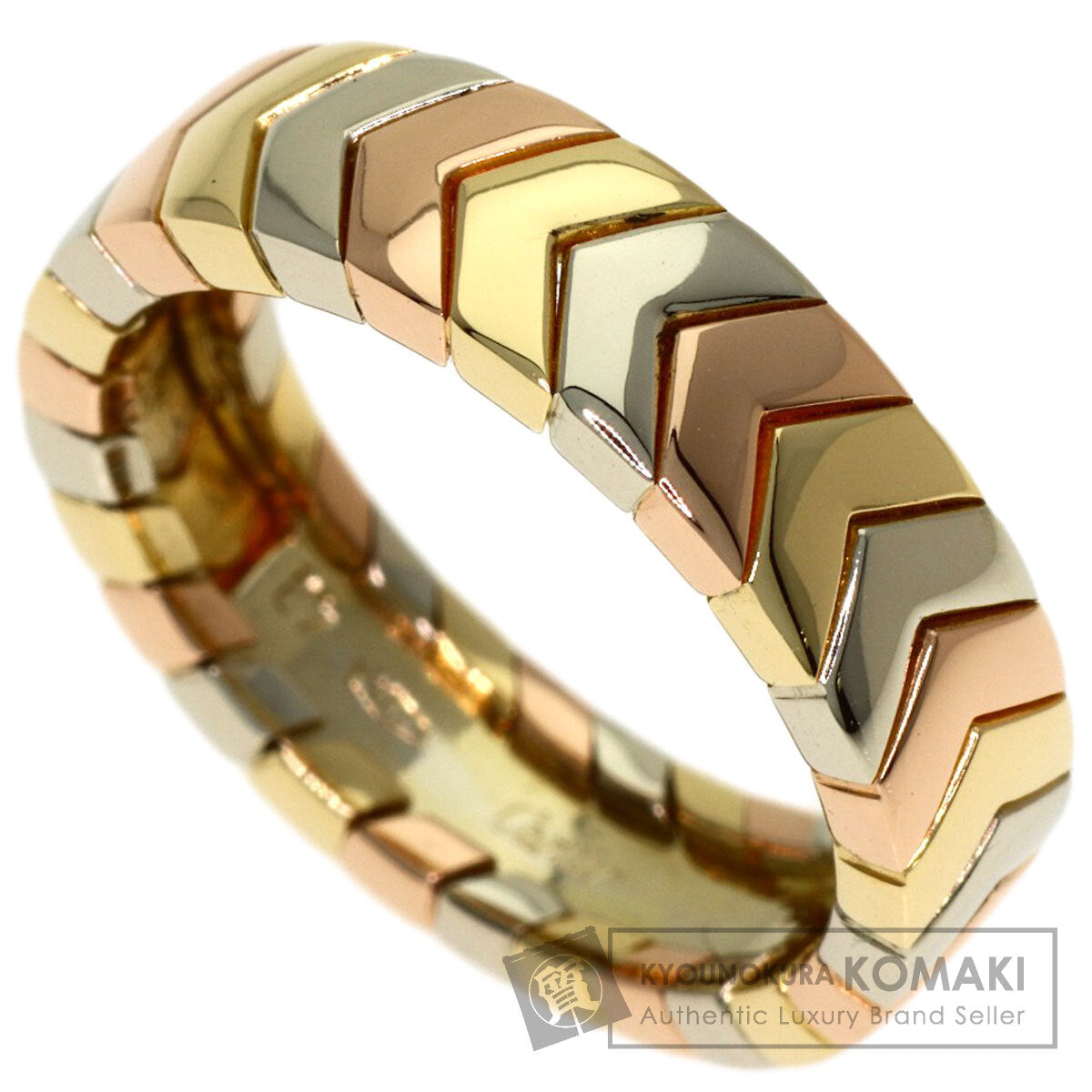 カルティエ スリーカラー #48 リング・指輪 中古 商品画像1