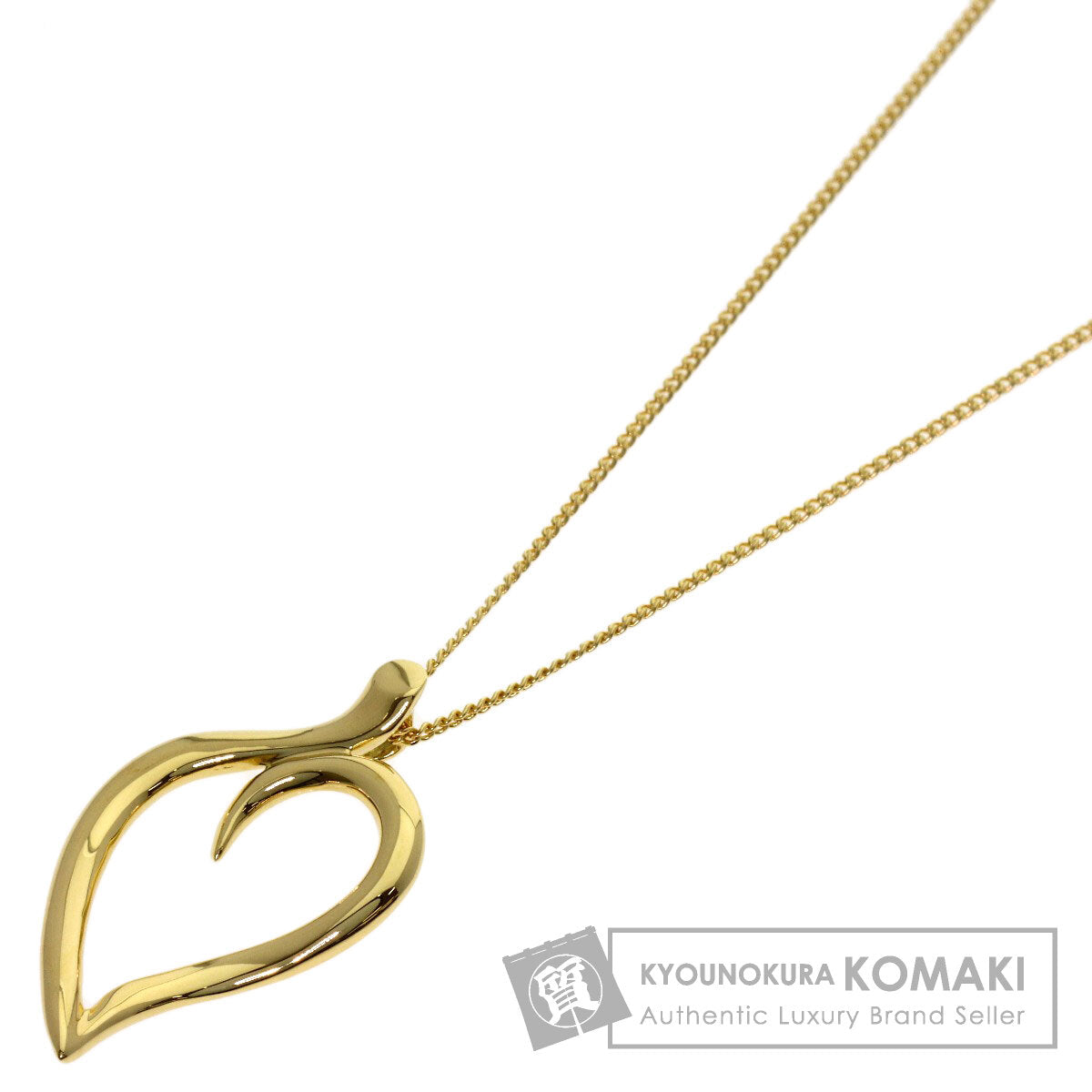 ティファニー リーフ ハート ネックレス 中古 商品画像1
