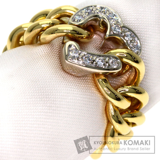 ポメラート チェーン ハート ダイヤモンド リング・指輪 中古 商品画像1