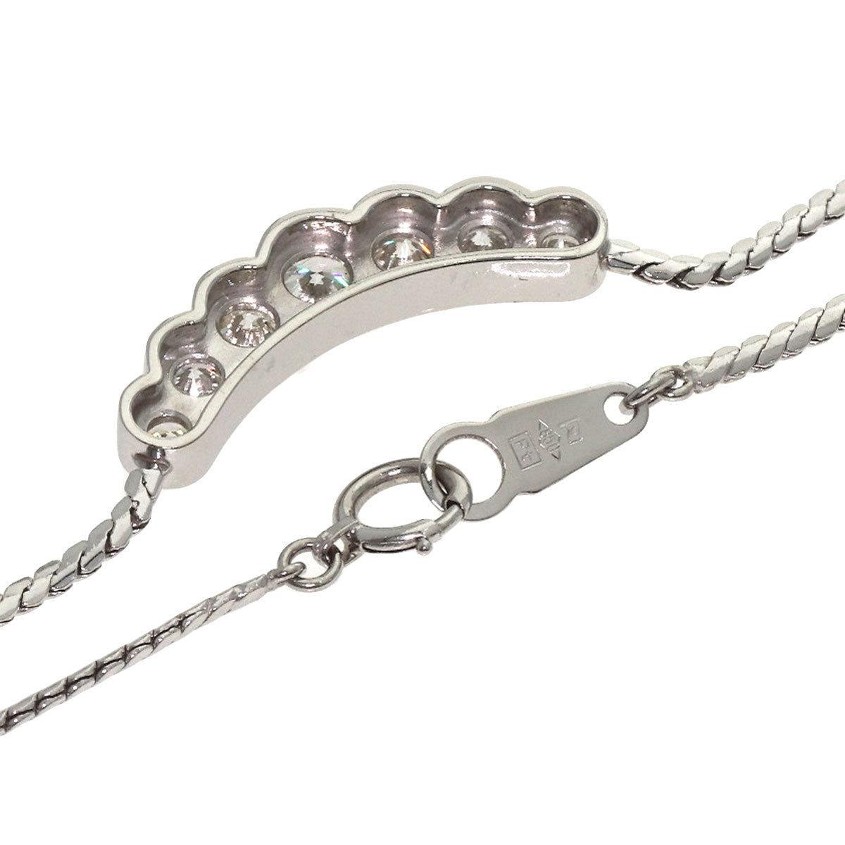 セレクトジュエリー 7P ダイヤモンド ネックレス 中古 商品画像3