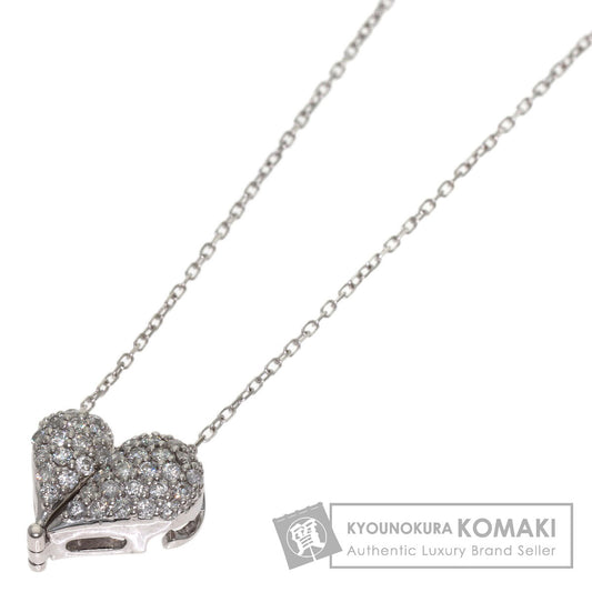 セレクトジュエリー ハートモチーフ ダイヤモンド ネックレス 中古 商品画像1