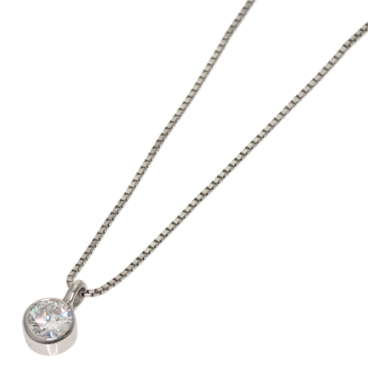 セレクトジュエリー 1P ダイヤモンド ネックレス 中古 商品画像2
