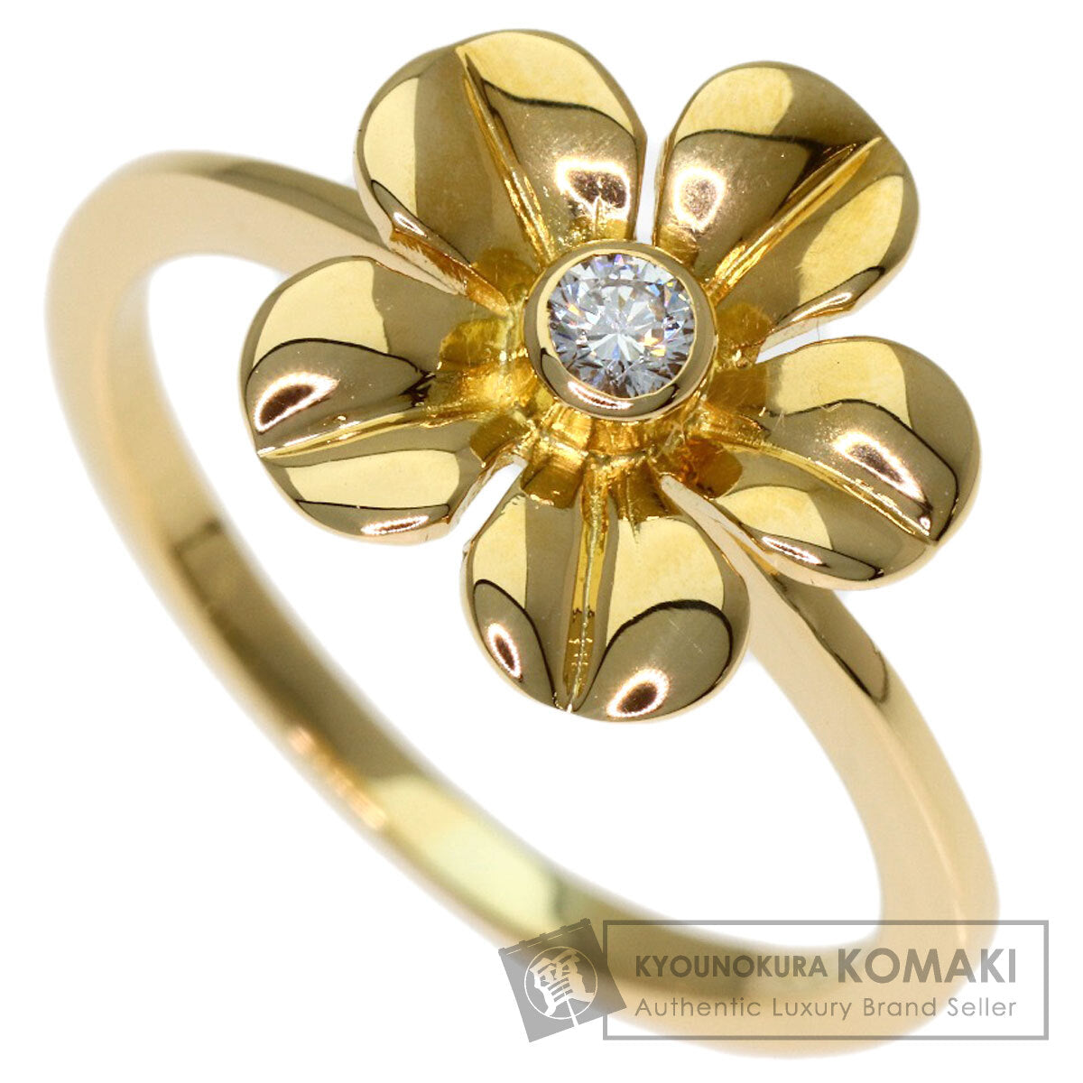 ティファニー フラワー ダイヤモンド リング・指輪 中古 商品画像1
