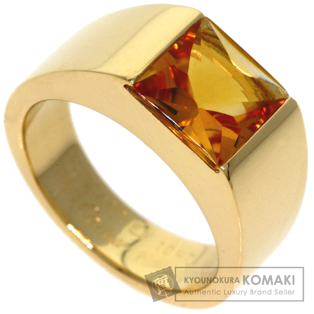 カルティエ タンク シトリン #50 リング・指輪 中古 商品画像1
