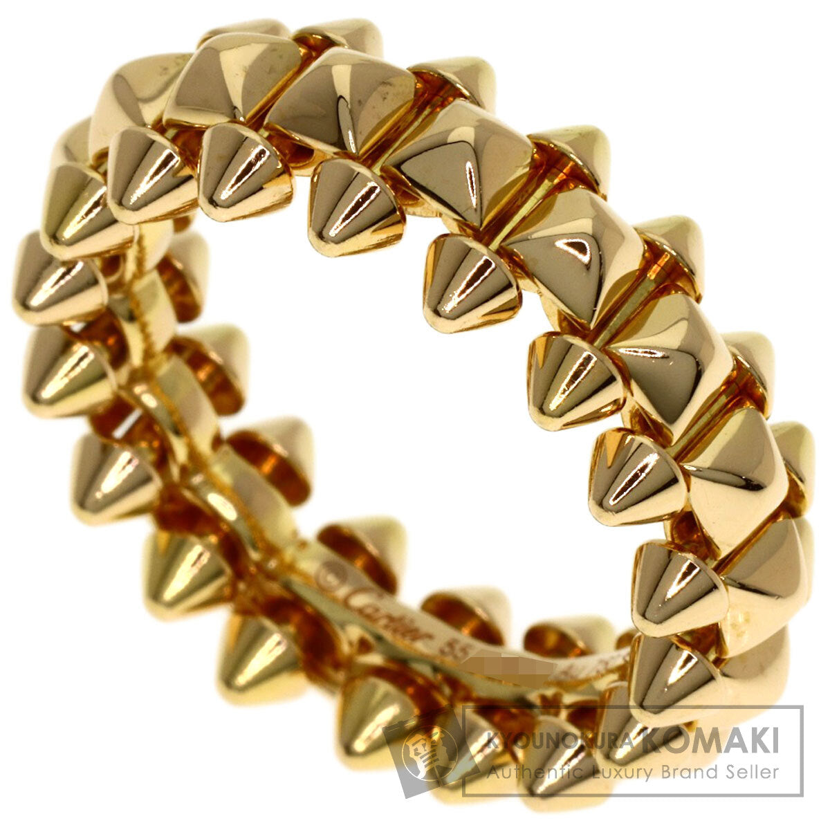 カルティエ クラッシュ ドゥ カルティエ MM #55 リング・指輪 中古 商品画像1