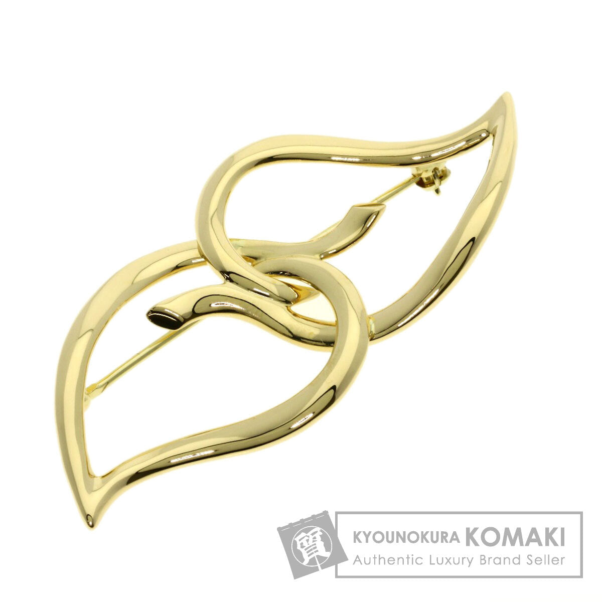 ティファニー ダブルリーフ ブローチ 中古 商品画像1