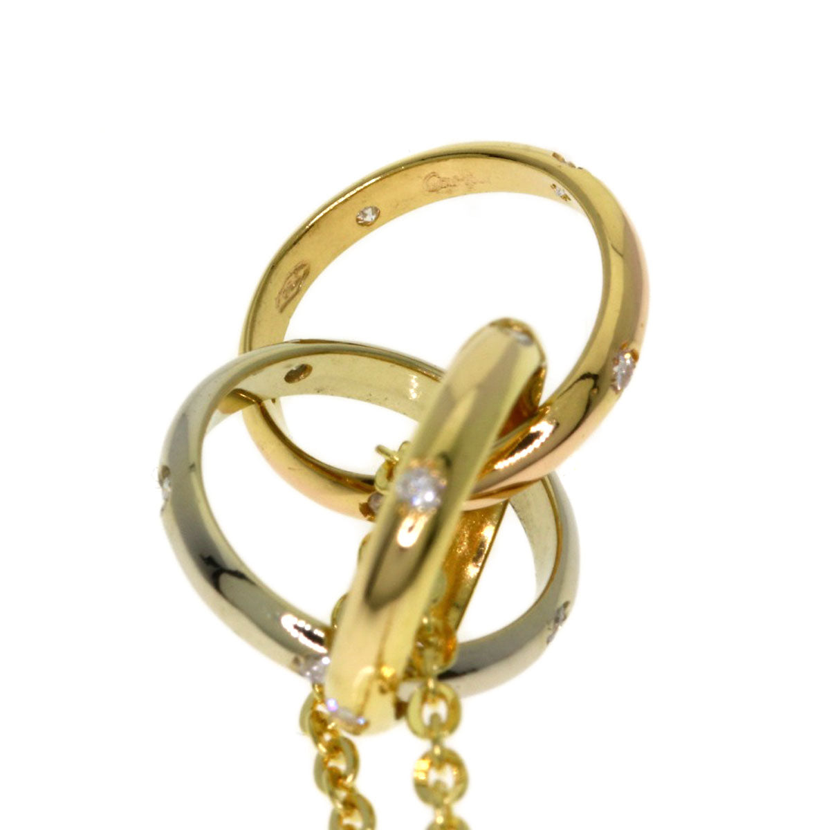 カルティエ トリニティ ダイヤモンド ネックレス 中古 商品画像6