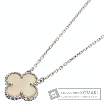 ヴァンクリーフ＆アーペル ヴィンテージ アルハンブラ ホワイトシェル ネックレス 中古 商品画像1