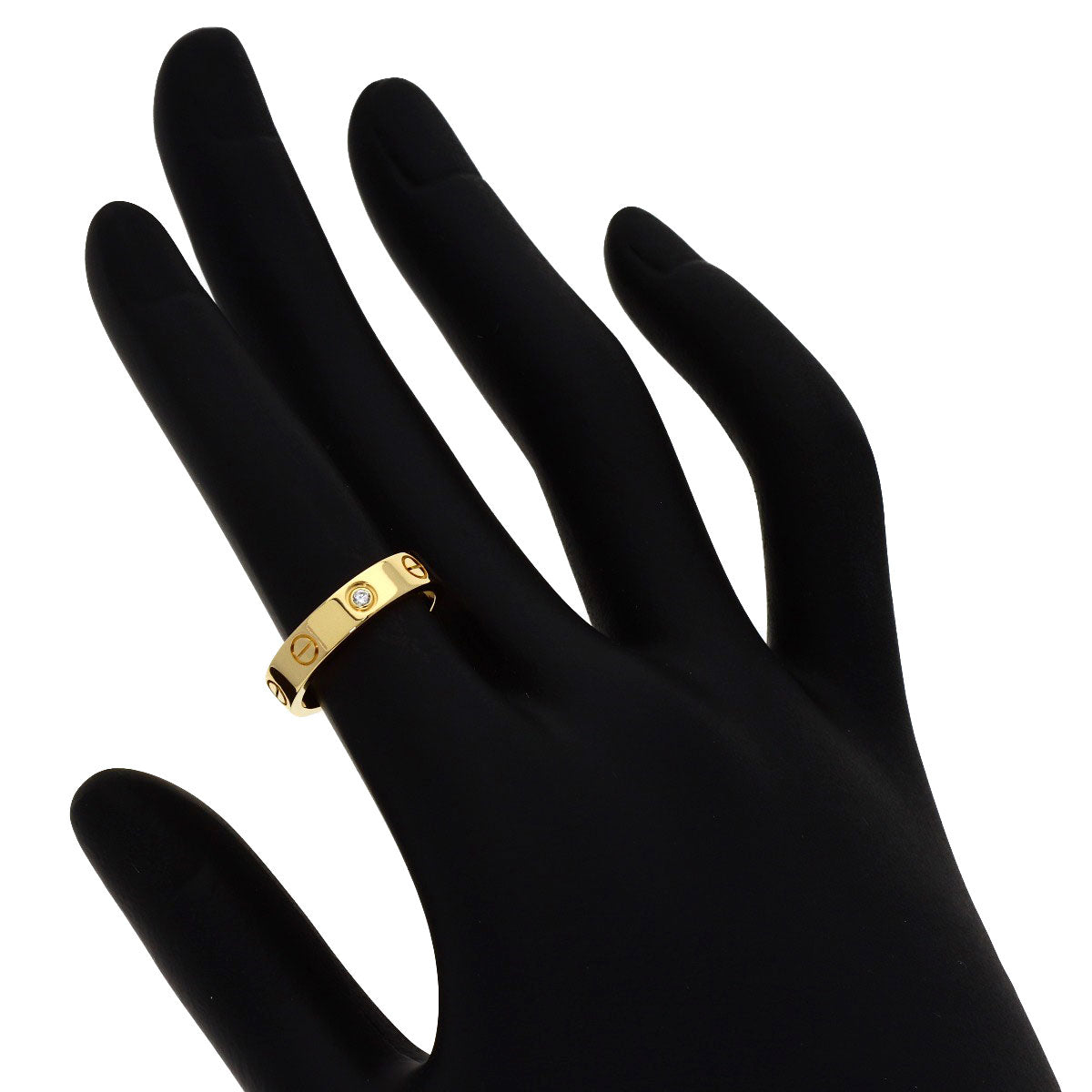 カルティエ ミニ ラブリンク 1P ダイヤモンド #50 リング・指輪 中古 商品画像6