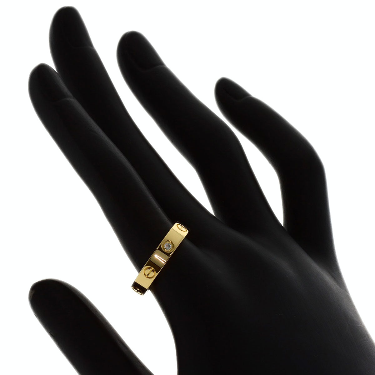カルティエ ミニラブリング 1P ダイヤモンド #55 リング・指輪 中古 商品画像6