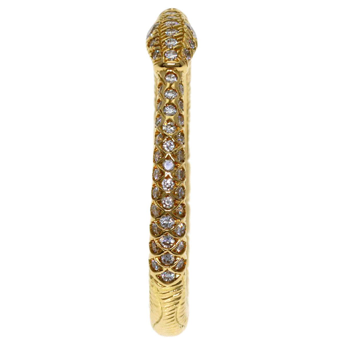 グッチ ウロボロス ハーフ ダイヤモンド #11 リング・指輪 中古 商品画像4