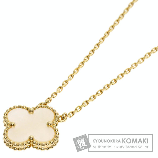 ヴァンクリーフ＆アーペル ヴィンテージ アルハンブラ ホワイトシェル ネックレス 中古 商品画像1