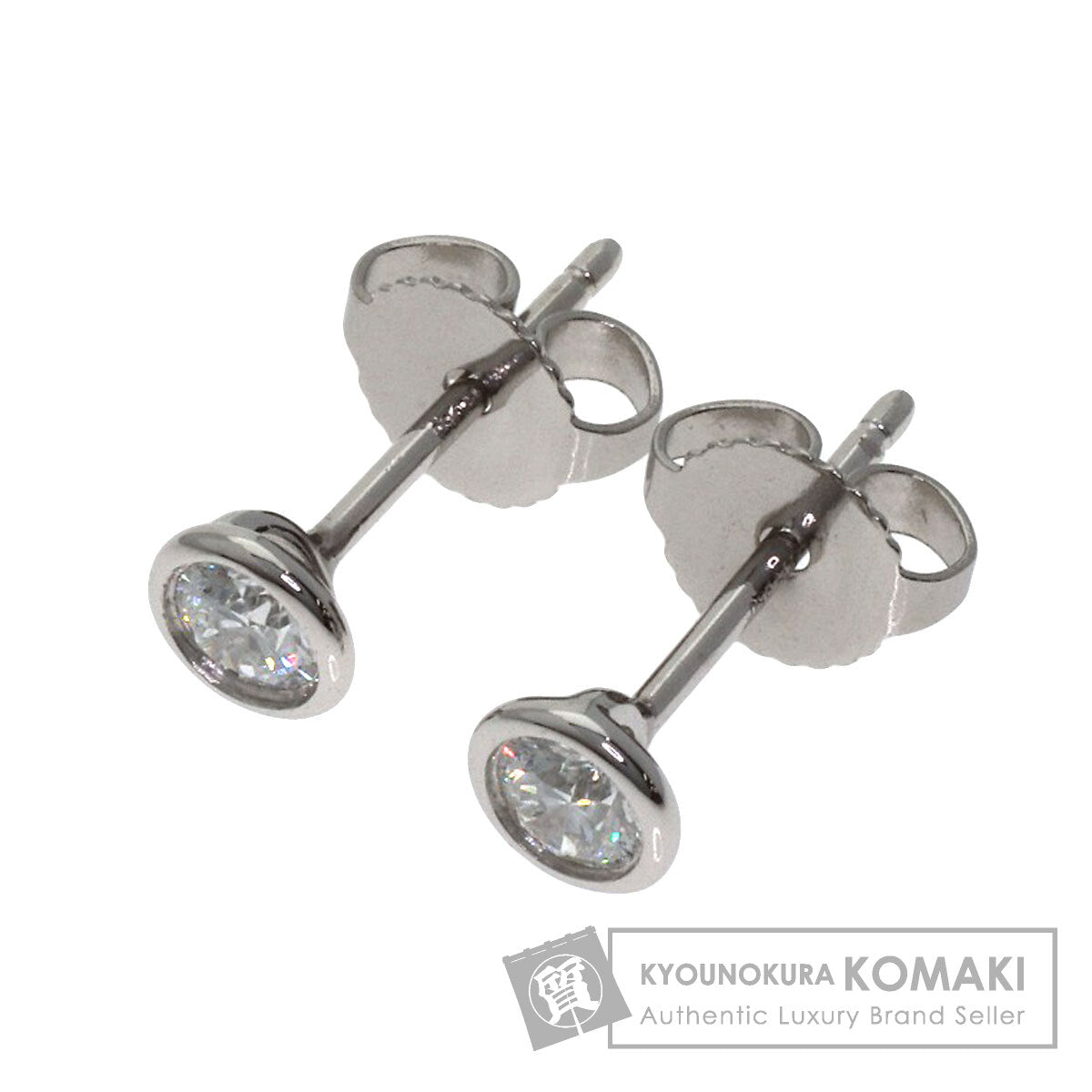 ティファニー バイザヤード ダイヤモンド ピアス 中古 商品画像1