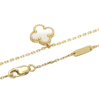 ヴァンクリーフ＆アーペル スウィート アルハンブラ ホワイトシェル ネックレス 中古 商品画像3