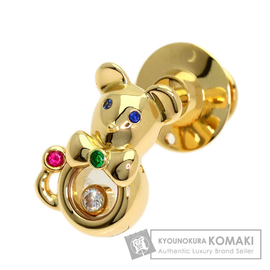 ショパール ピンブローチ アニマル ダイヤモンド ブローチ 中古 商品画像1