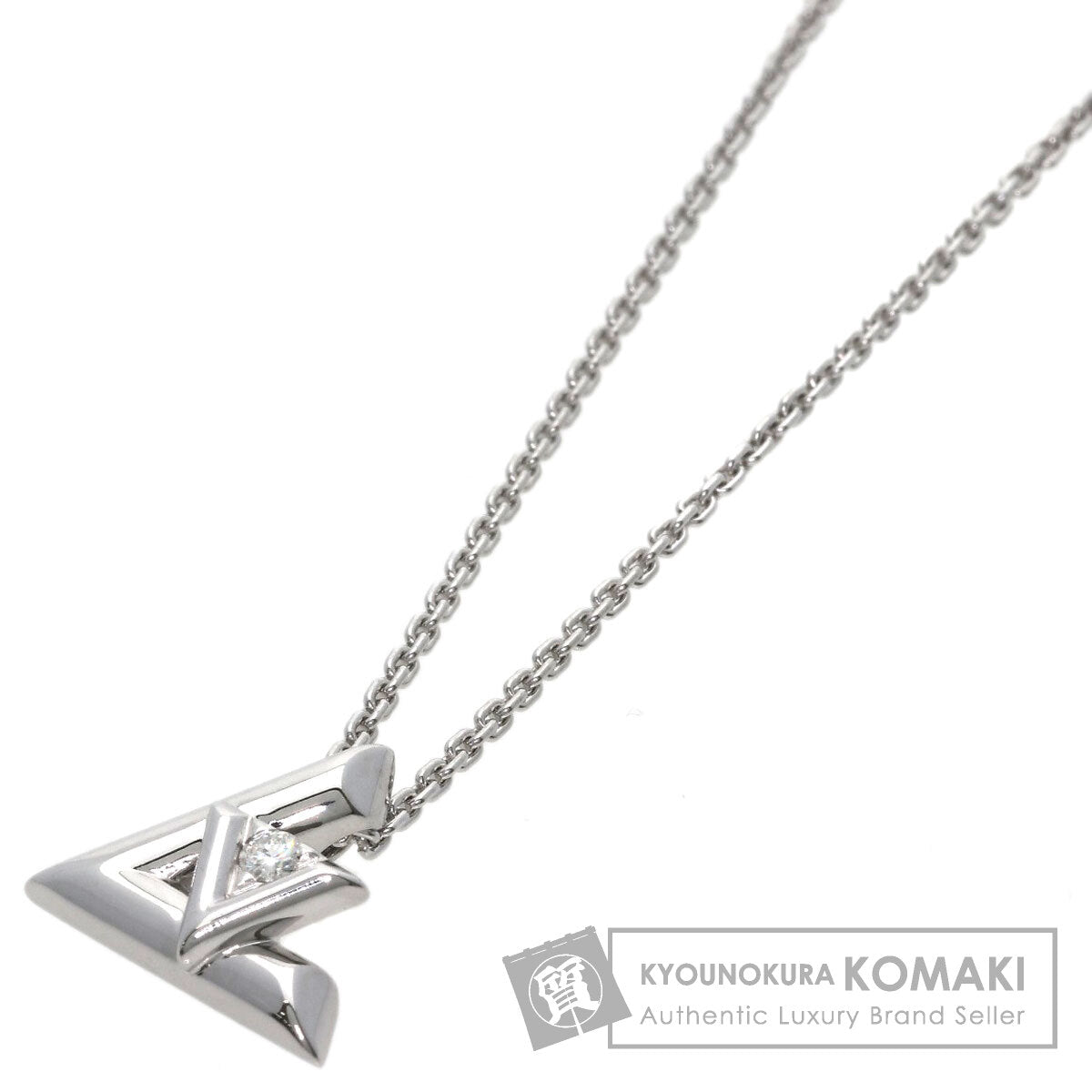 ルイヴィトン ヴォルトワン PM ダイヤモンド ネックレス 中古 商品画像1