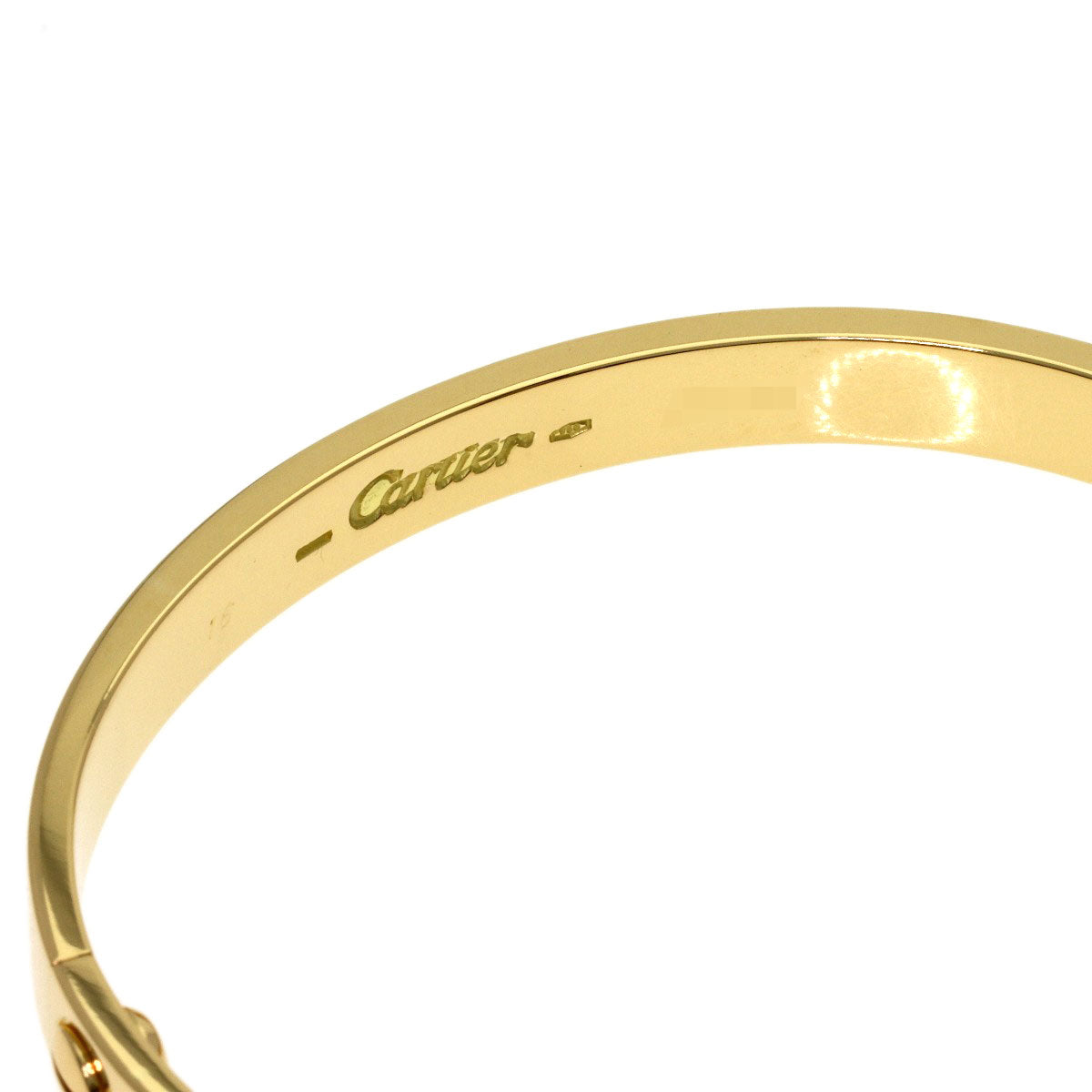 カルティエ ラブブレス クラシック #16 ドライバー無し ブレスレット 中古 商品画像5