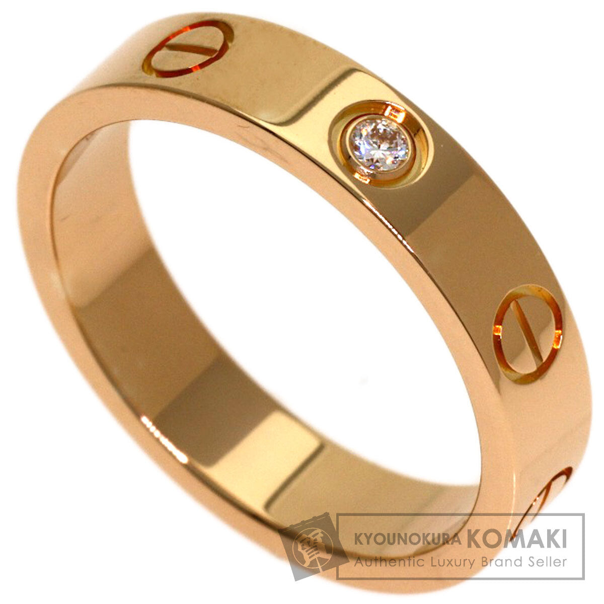 カルティエ ラブリング 1P ダイヤモンド #50 リング・指輪 中古 商品画像1