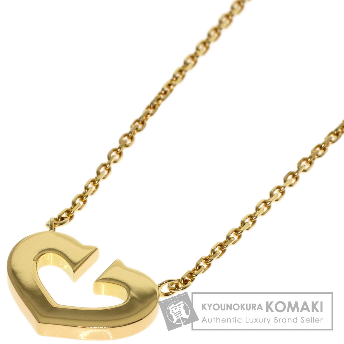 カルティエ Cハート ネックレス 中古 商品画像1